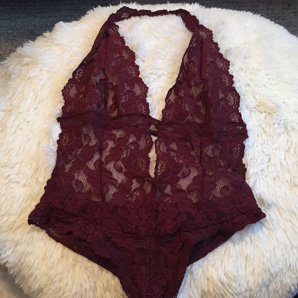 Burgundy Victoria Secret Lingerie